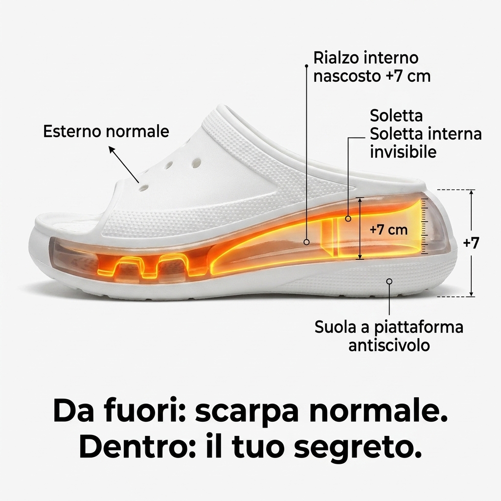 Rialzo Invisibile 6cm